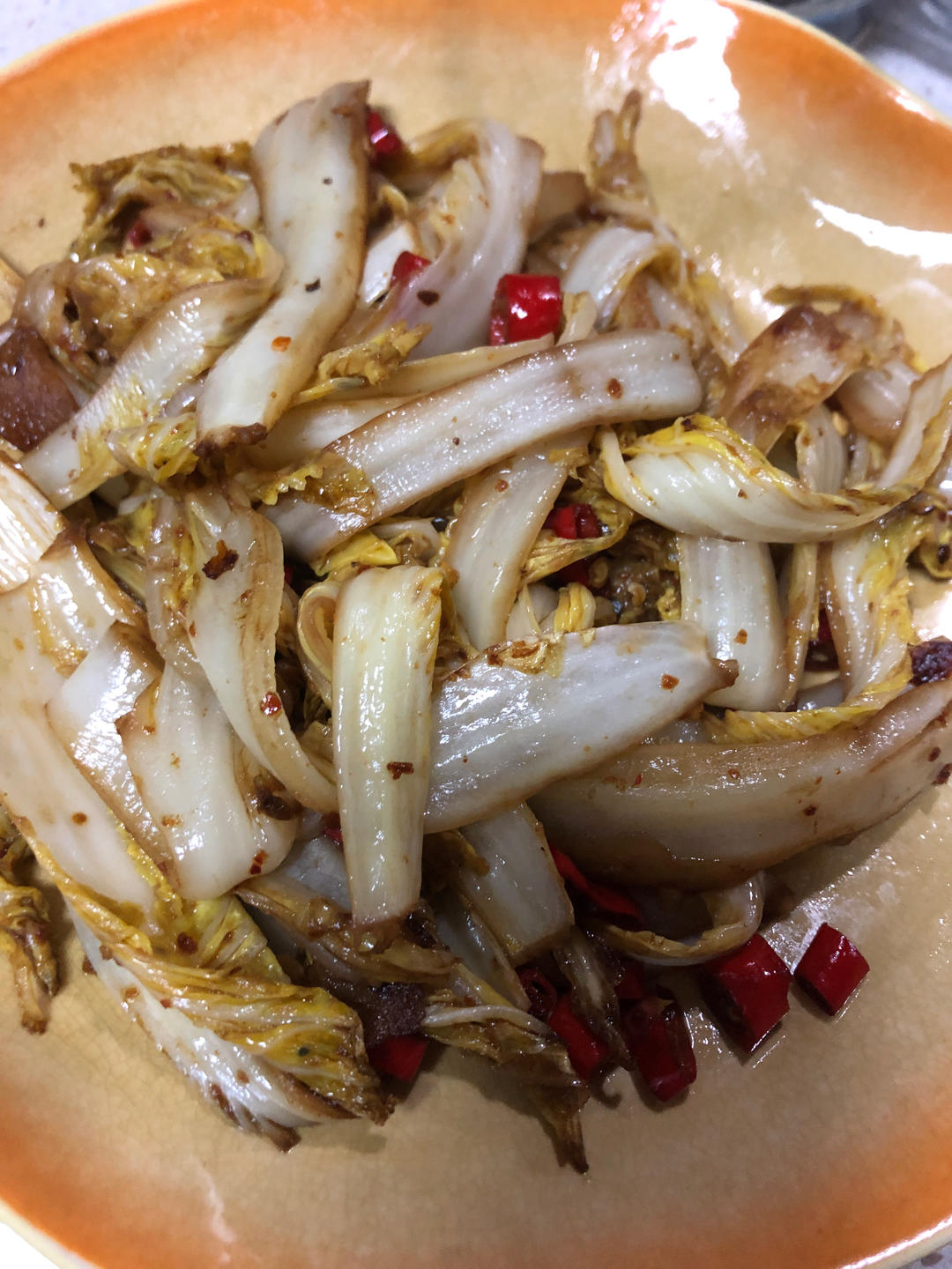 酸爽开胃的酸辣娃娃菜（白菜）