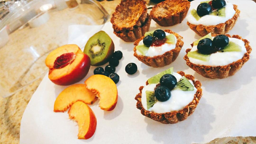 格兰诺拉酸奶水果挞