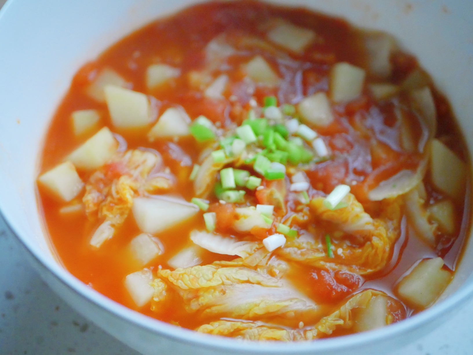 简单又美味的番茄🍅土豆🥔汤