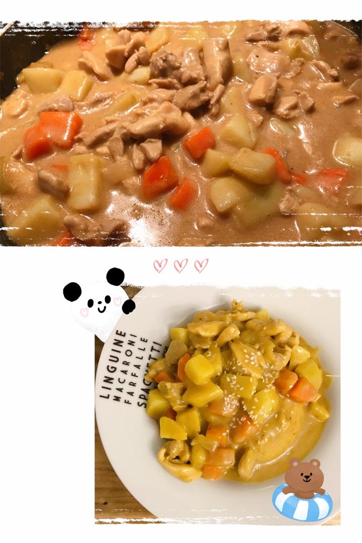 留学时的方子，泰国同学真传！——泰式咖喱鸡