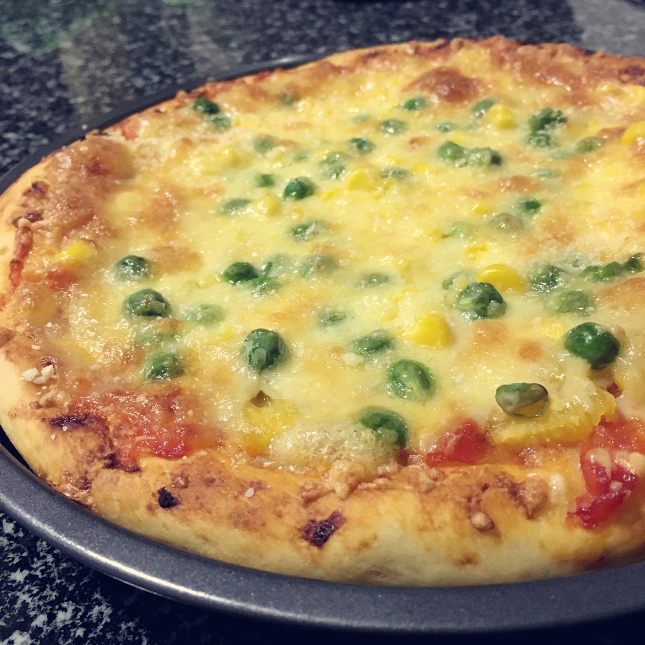 夏威夷pizza（附饼底冷冻法）