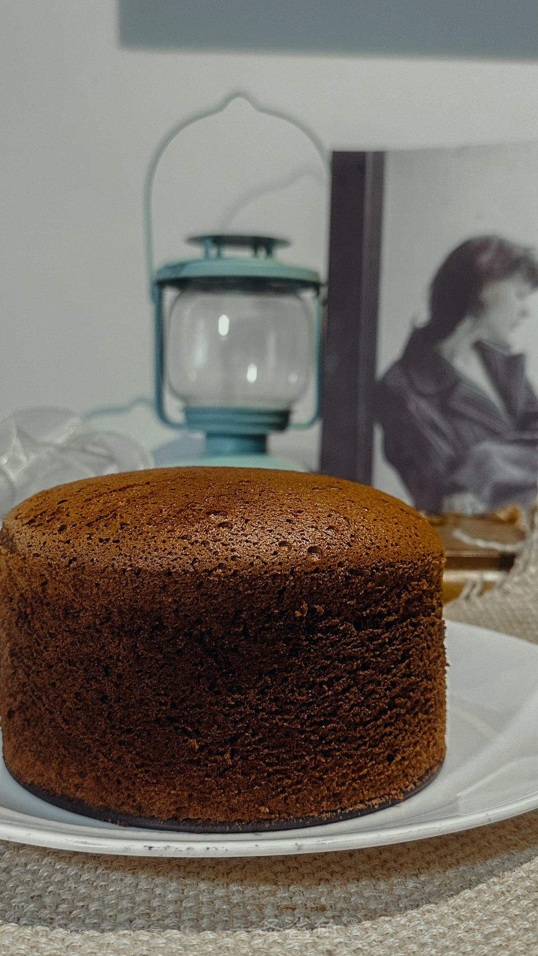 【简简厨房】巧克力戚风，巧克力奶油和甘纳许