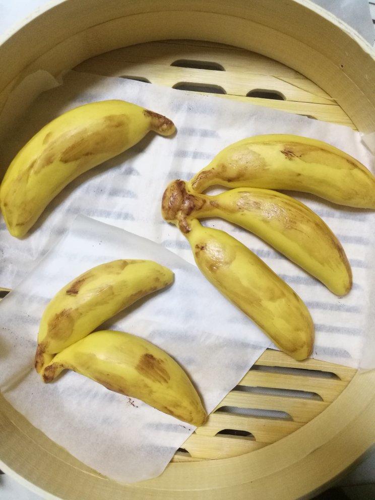 造型馒头（香蕉）