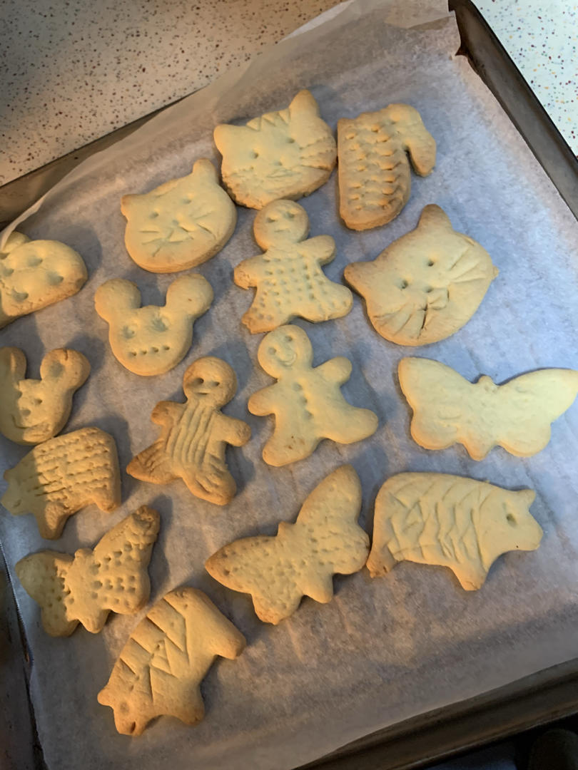 儿童卡通曲奇饼干