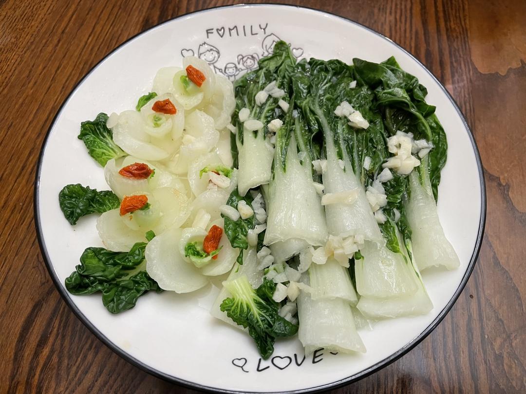 网红白灼奶白菜秘笈