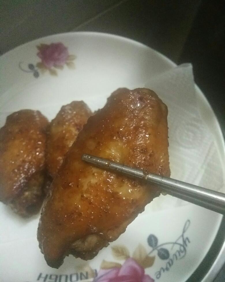 低脂风味烤鸡翅的做法