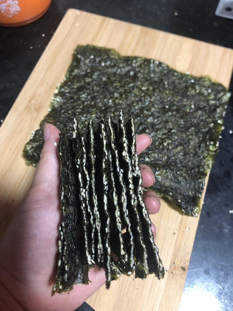 芝麻杏仁片夹心海苔