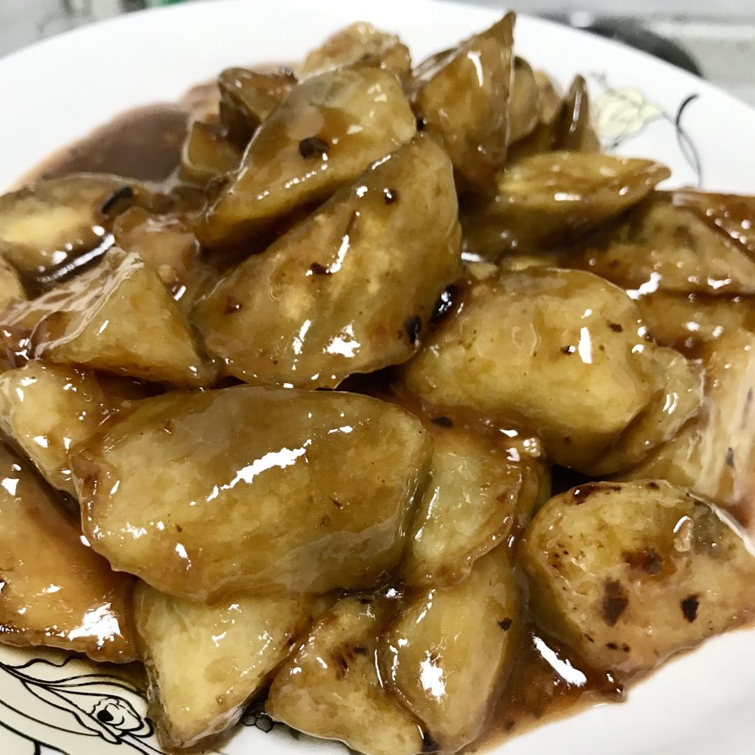 酸甜软糯❗️巨解馋❗️好吃又下饭的糖醋茄子