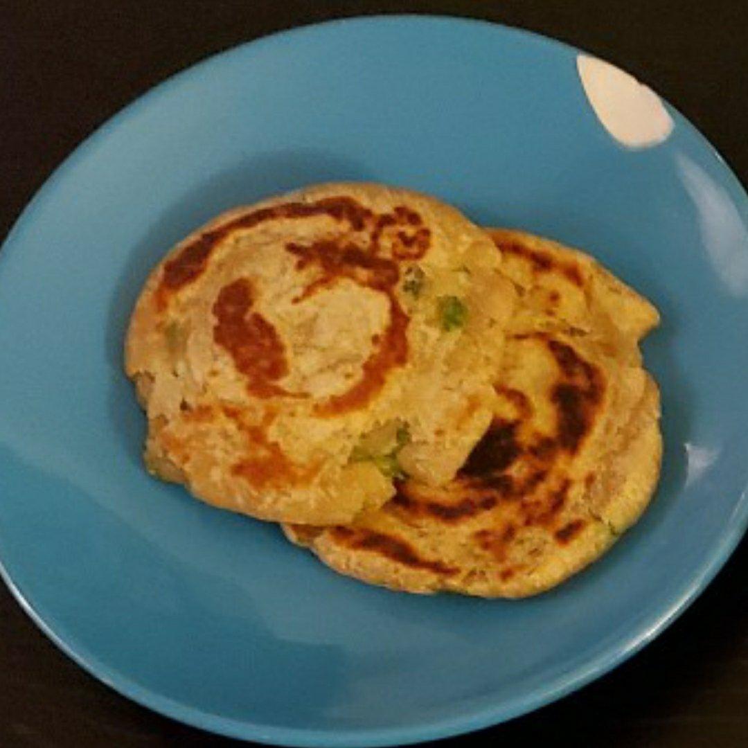 外酥里软的葱油饼