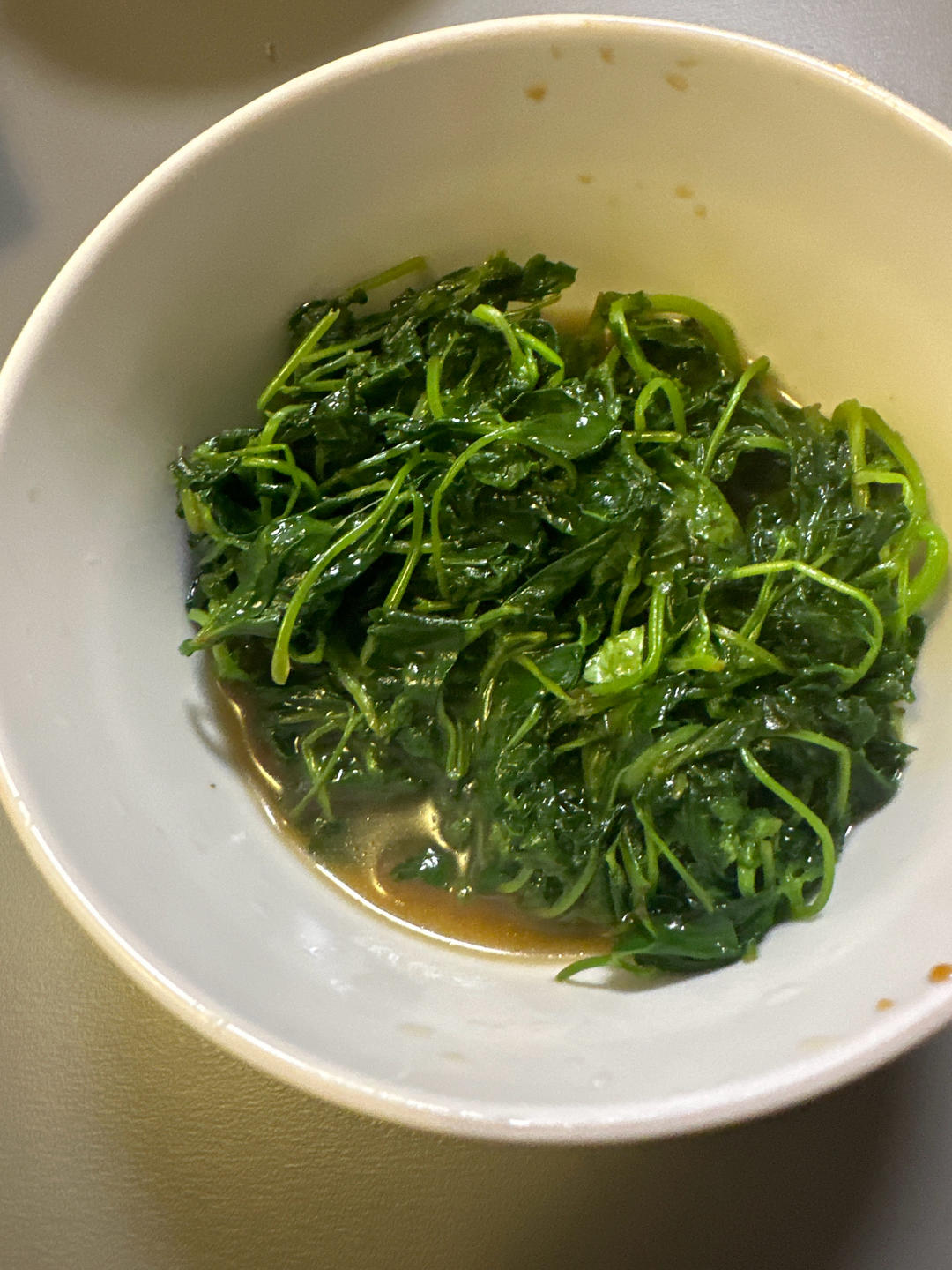 16秒搞定一盘酒香草头