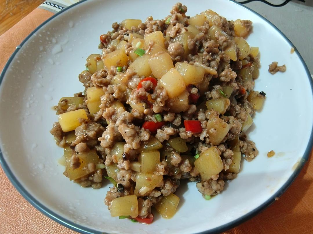 超级下饭肉沫土豆