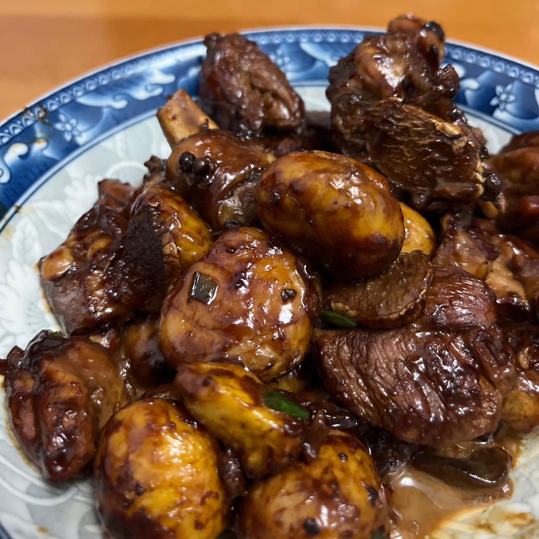 【栗子烧鸡】鸡肉都给你吃，栗子归我~