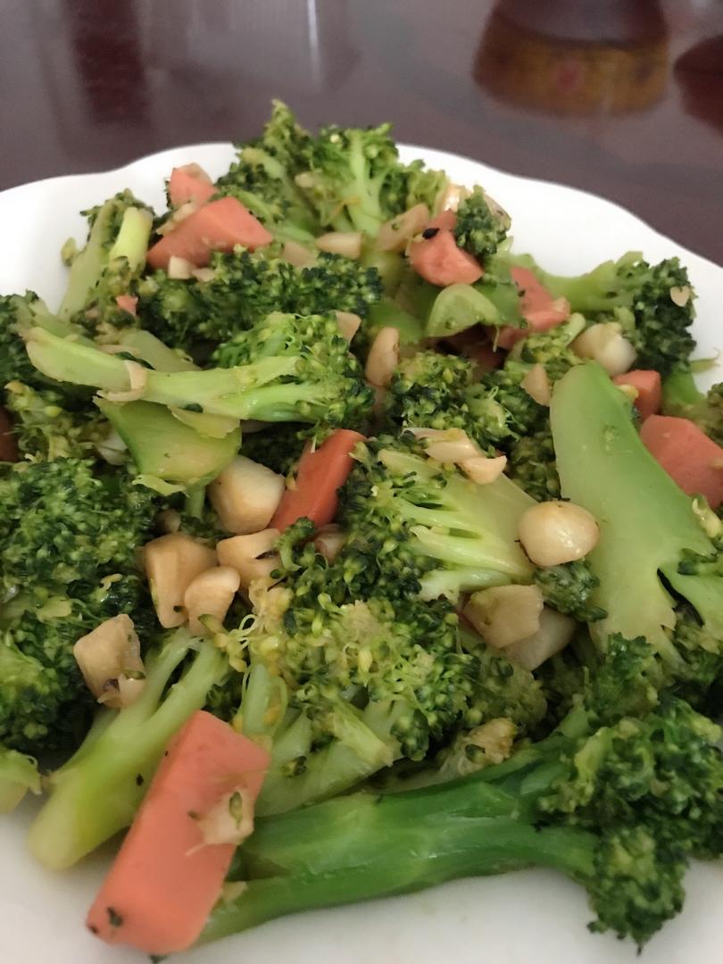 蚝油蒜蓉西兰花