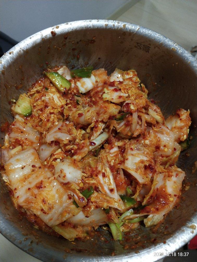全老师家的辣白菜（韩国的一种家庭做法）