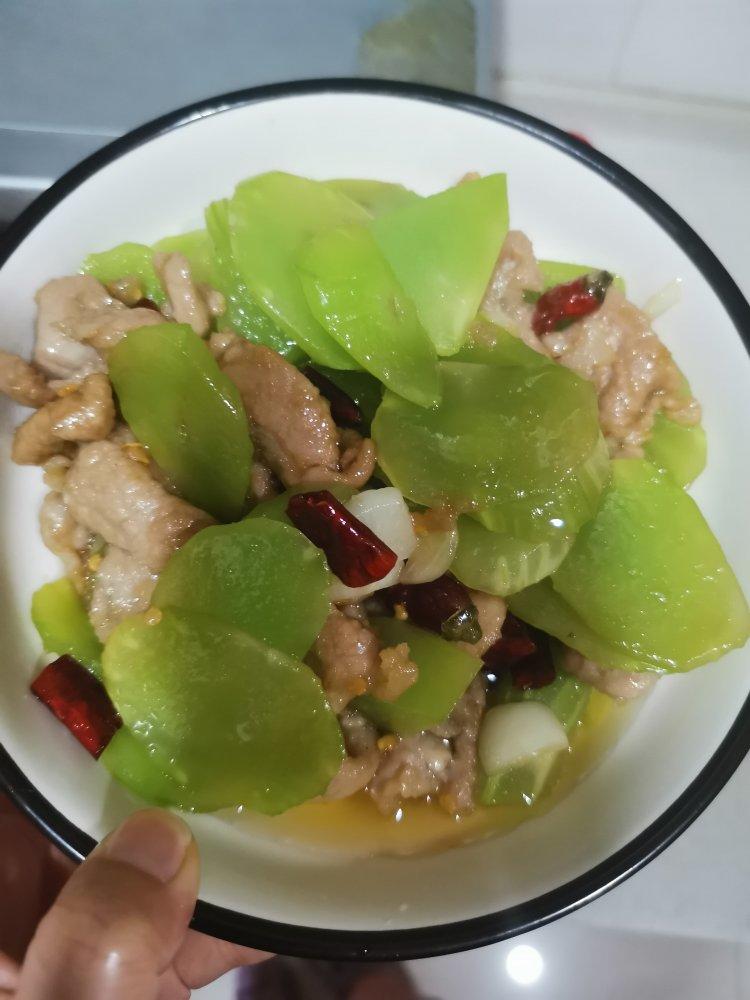 莴笋炒肉