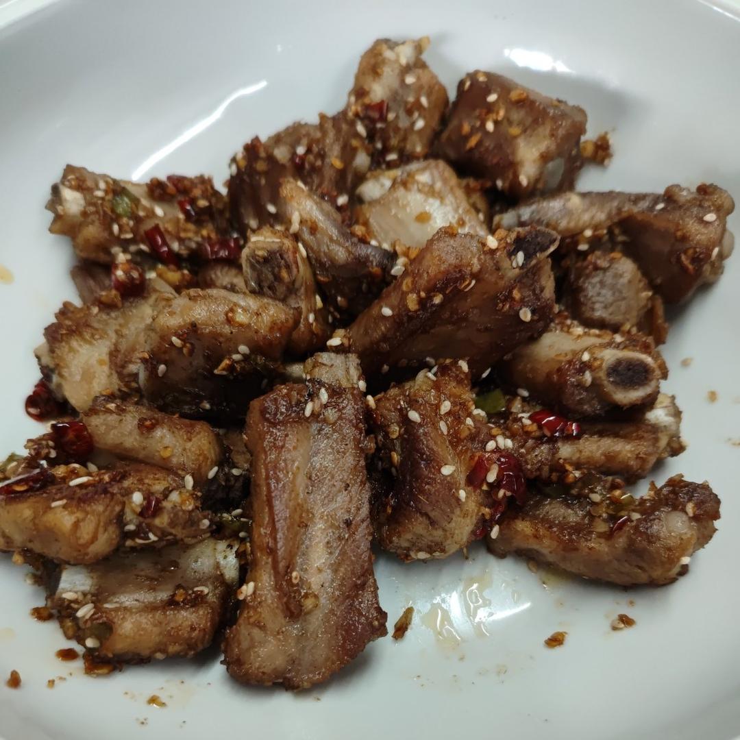 香辣排骨｜免油炸