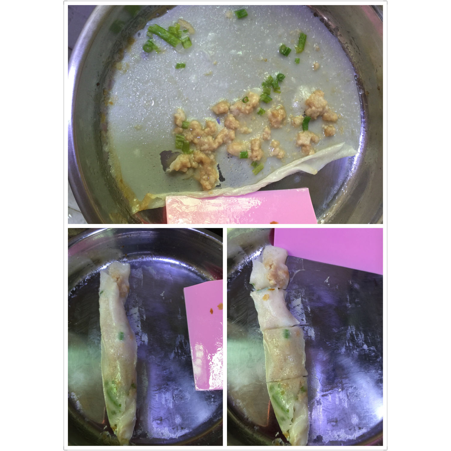 布拉广式葱花牛肉肠粉