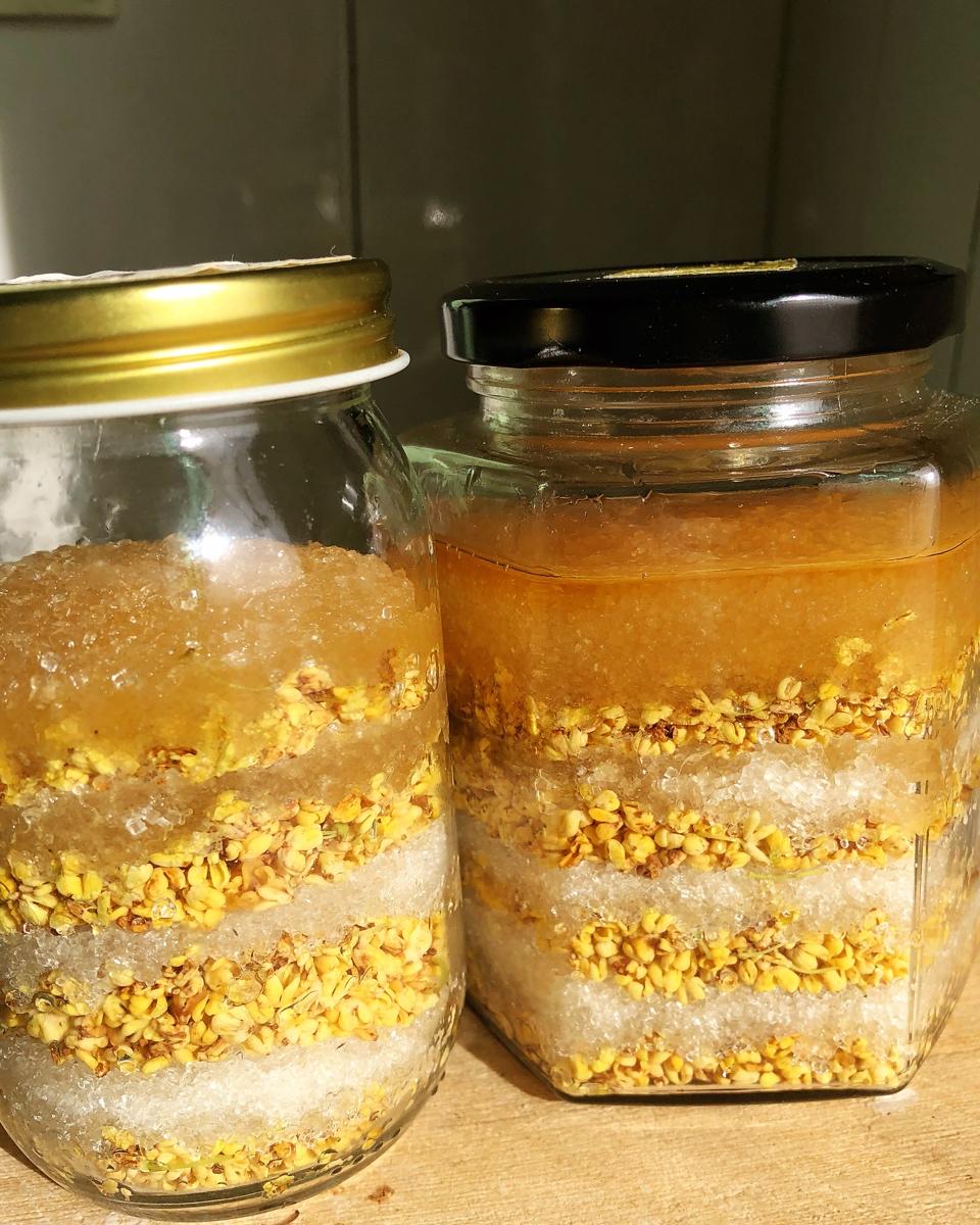 浅溪潺潺做的白糖桂花