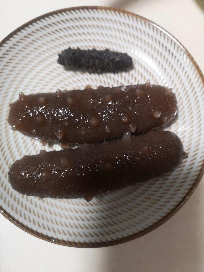 泡发干海参