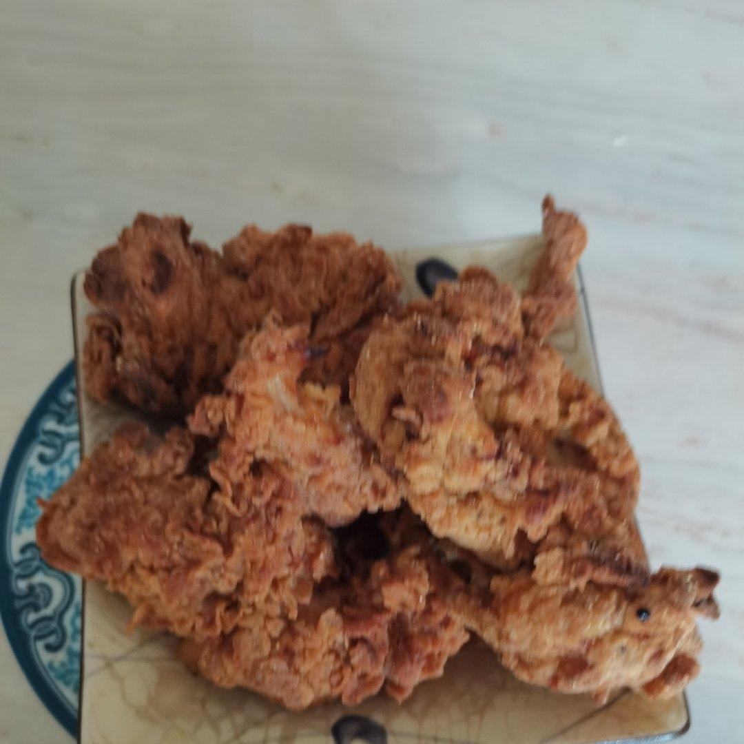 鳞皮香酥炸鸡腿（翅根）·自制香酥粉