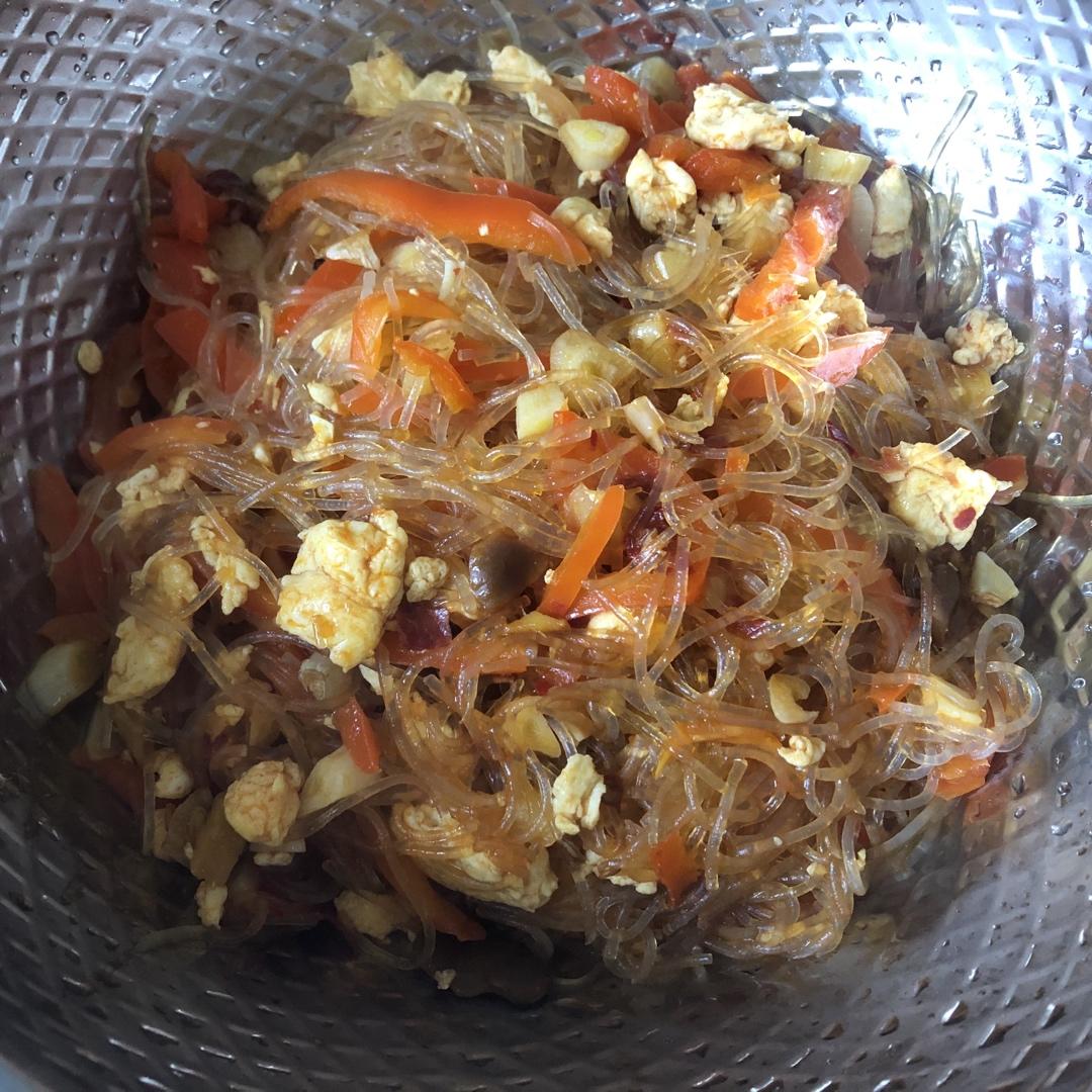 粉丝炒鸡蛋