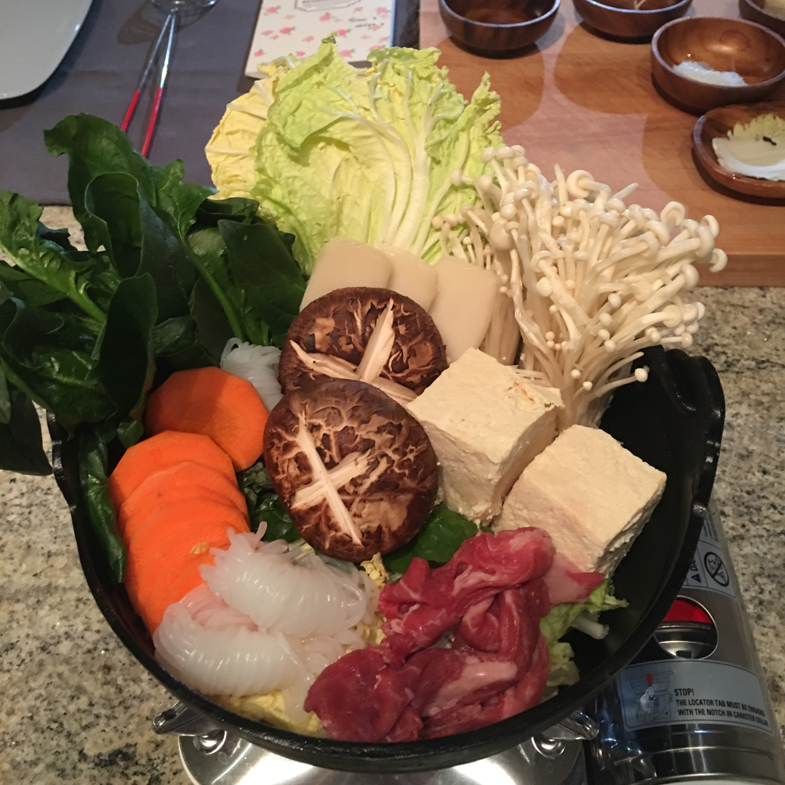 寿喜烧（日式牛肉火锅）