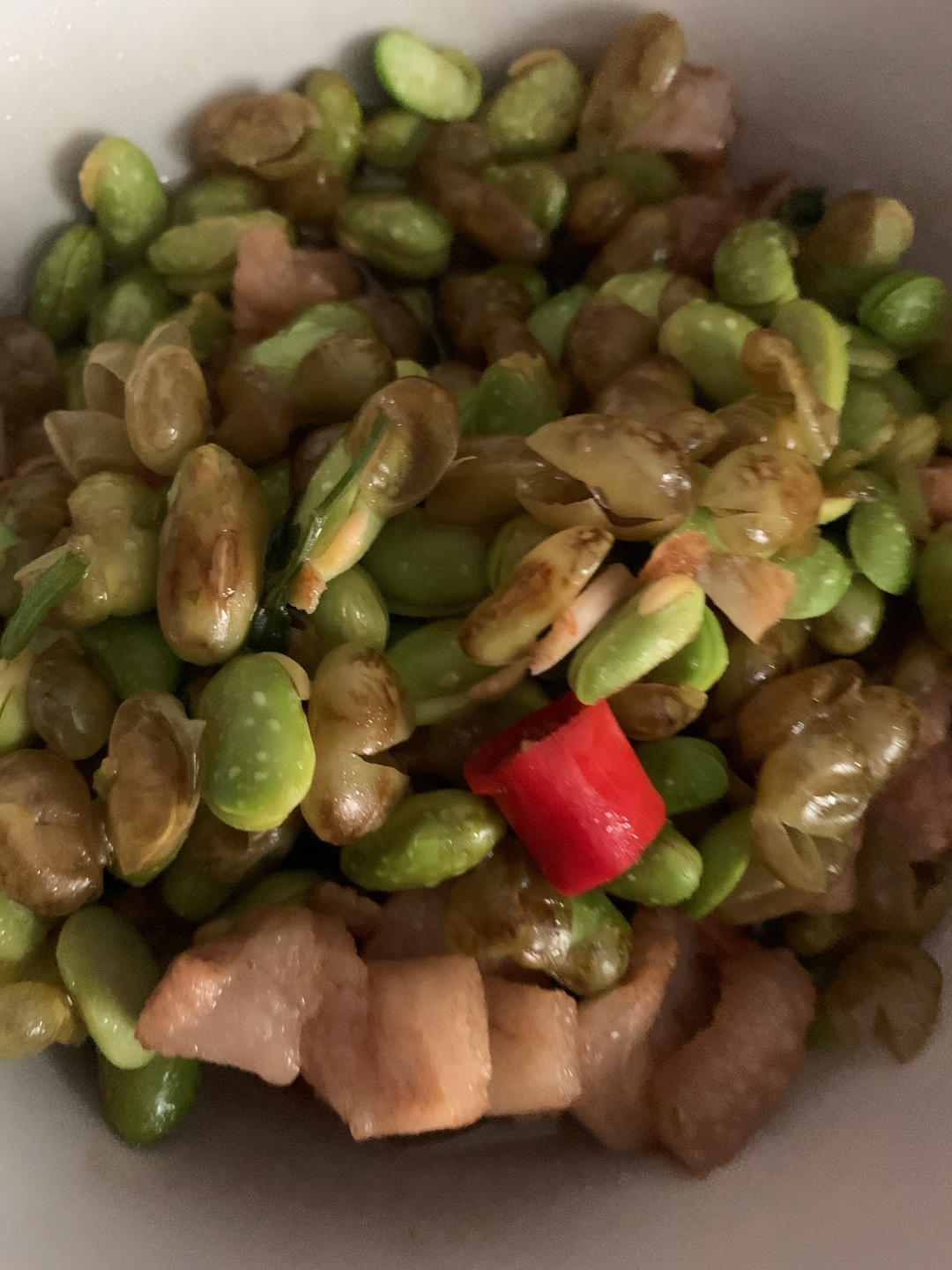 不好吃我给你下跪的超简单超下饭的炒毛豆