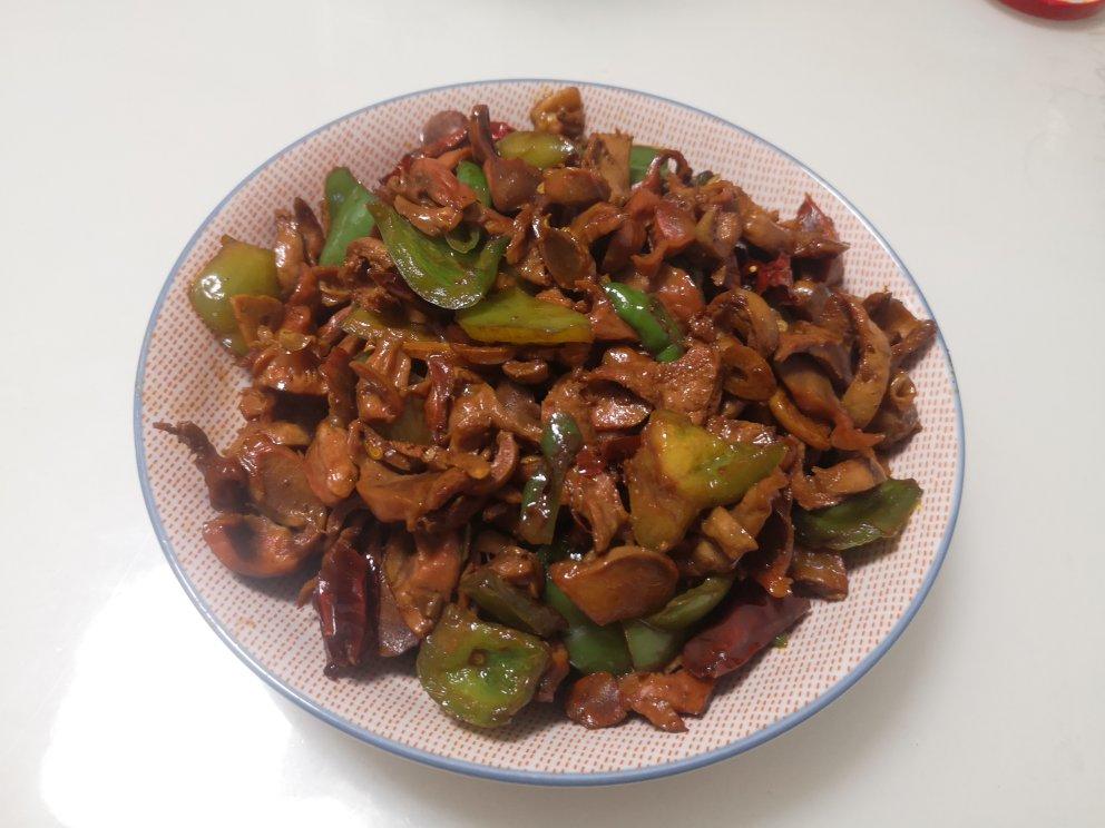 青椒炒鸡胗