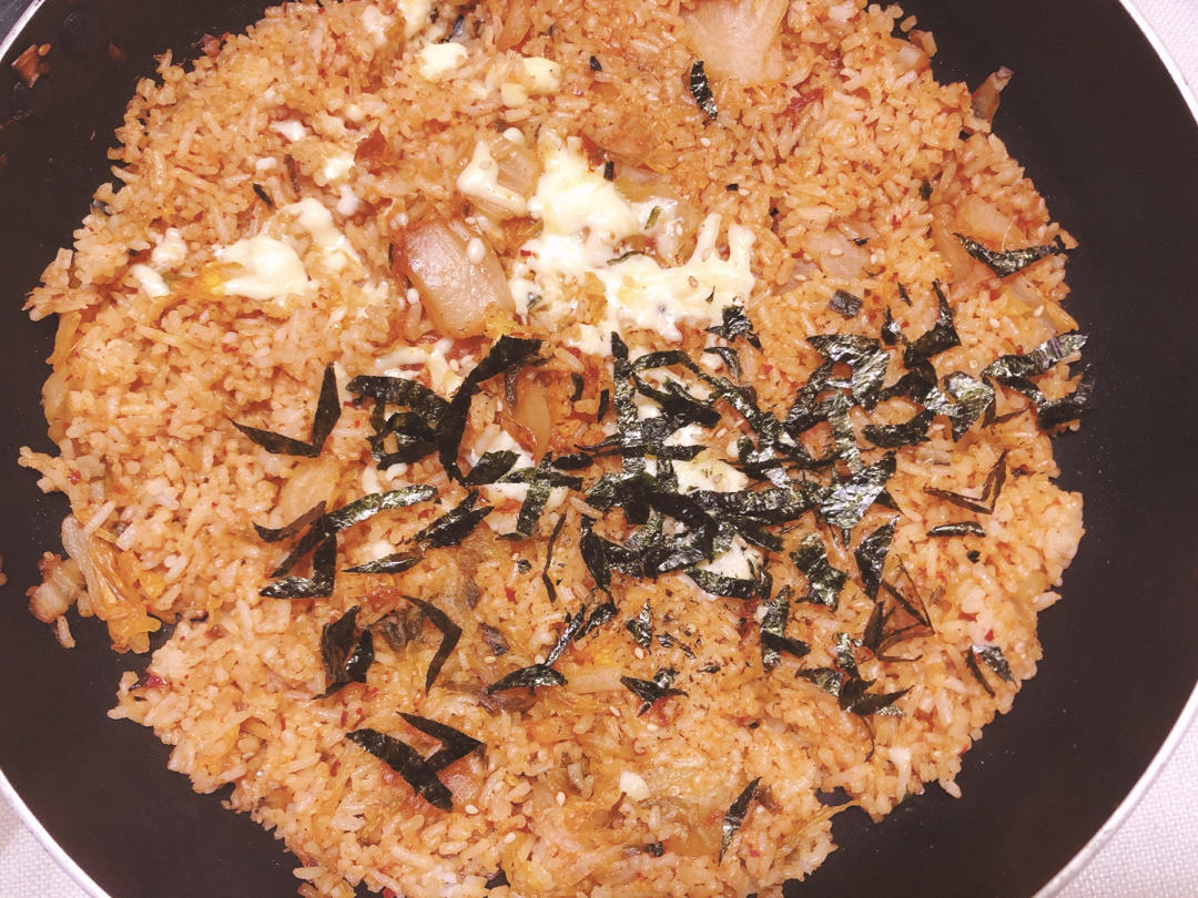 升级版辣白菜炒饭😭姜食堂同款🌟泡菜饭开出了p.o 斯密达