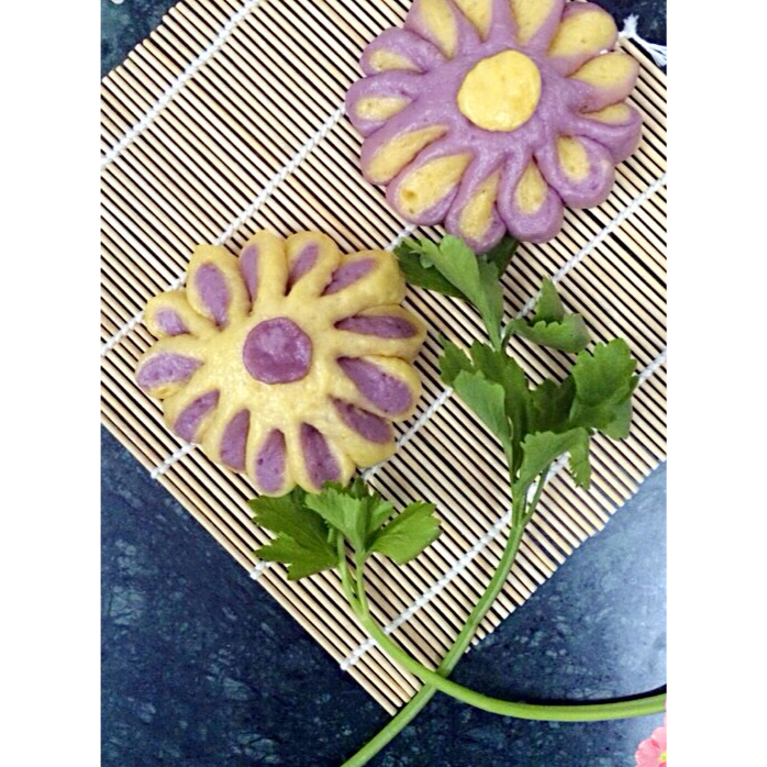 菊花馒头
