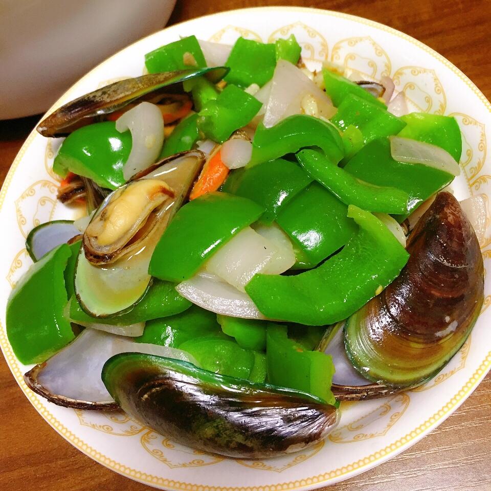 泰式辣炒海虹 mussels