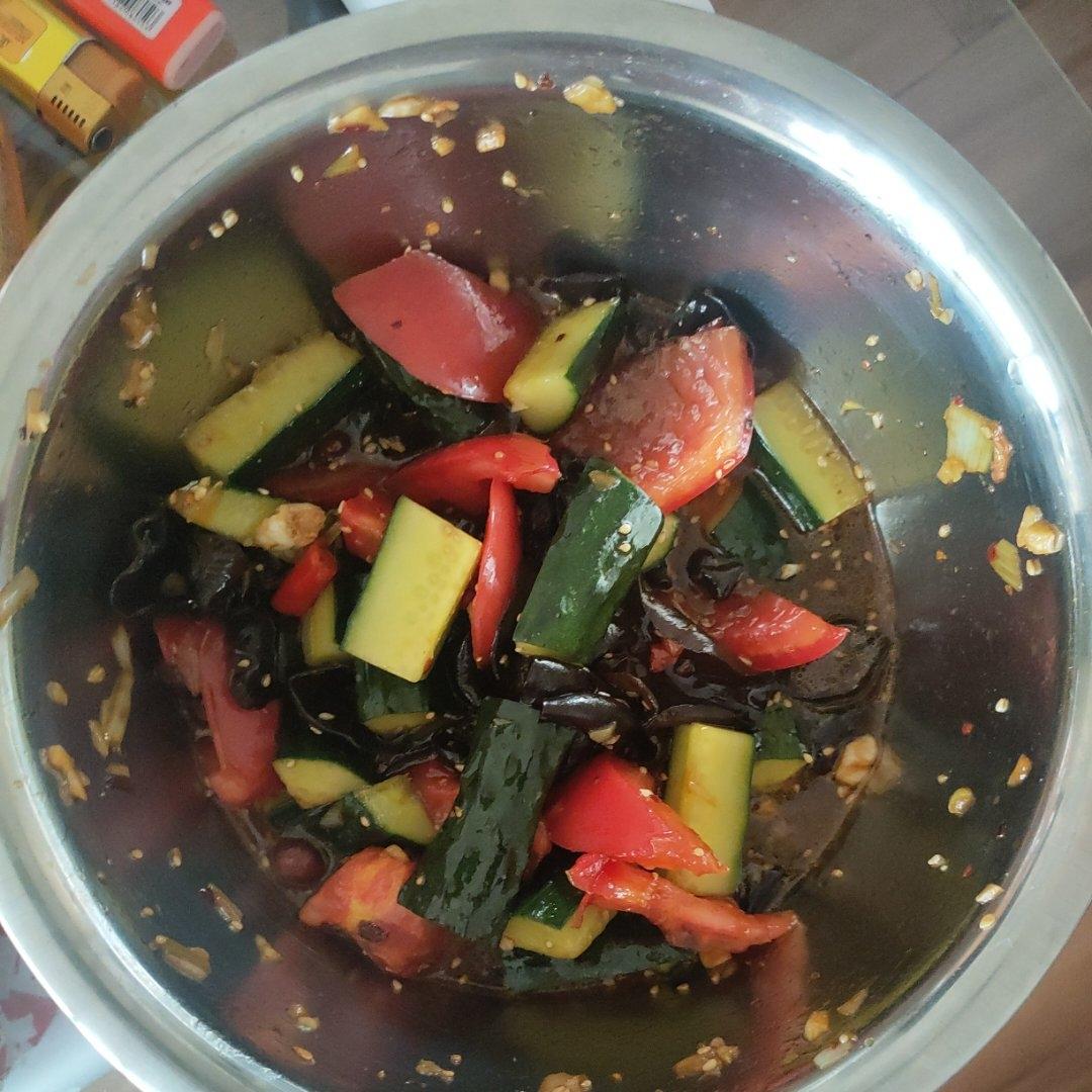 凉拌黄瓜🥒木耳超级无敌开胃