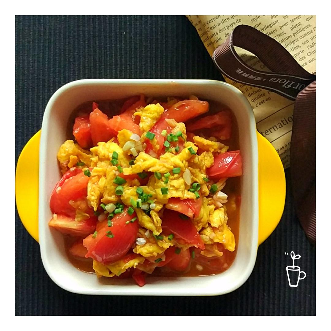 赛螃蟹炒番茄【The national Chinese food】