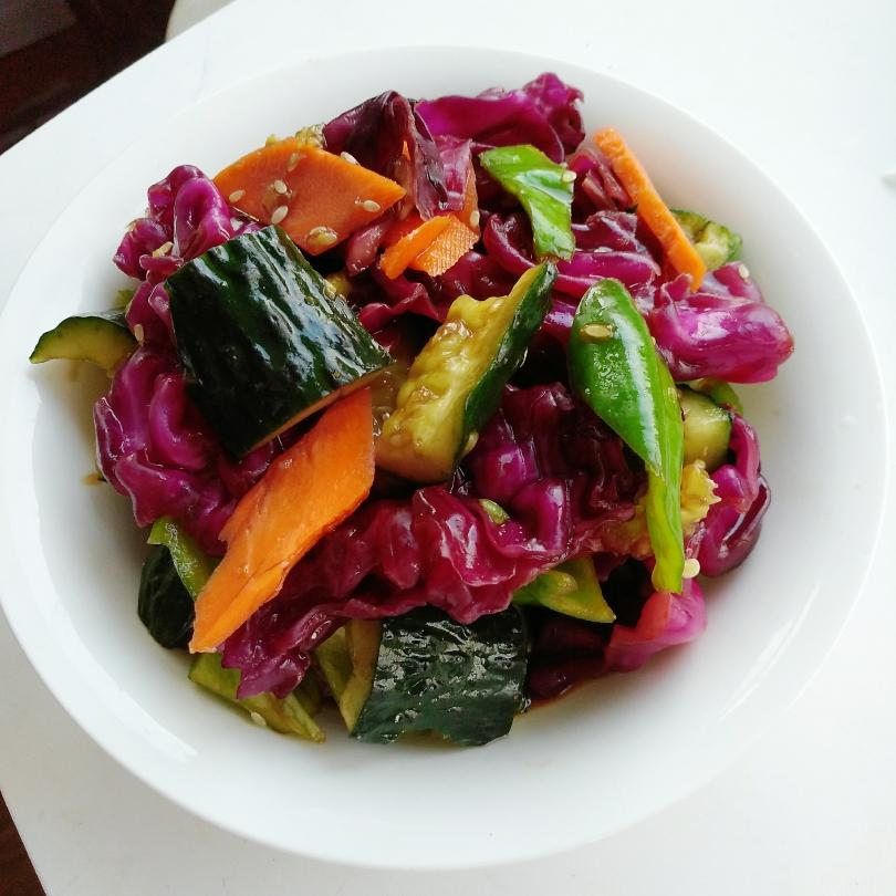 芥味凉拌菜的做法