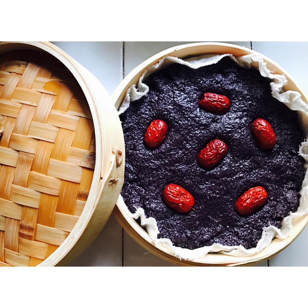 黑米糕
