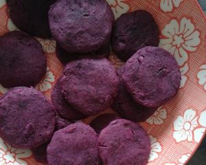 紫薯饼的做法 步骤7