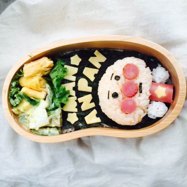 面包超人手指人偶便当