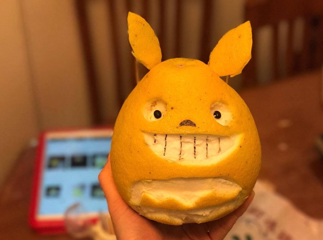 xxxxiu咻做的顽皮柚子龙猫