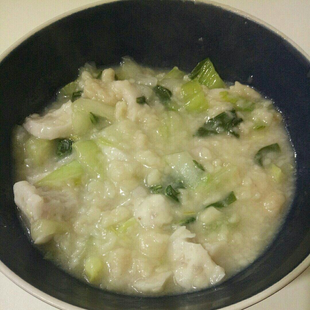 青菜鸡蛋面疙瘩汤