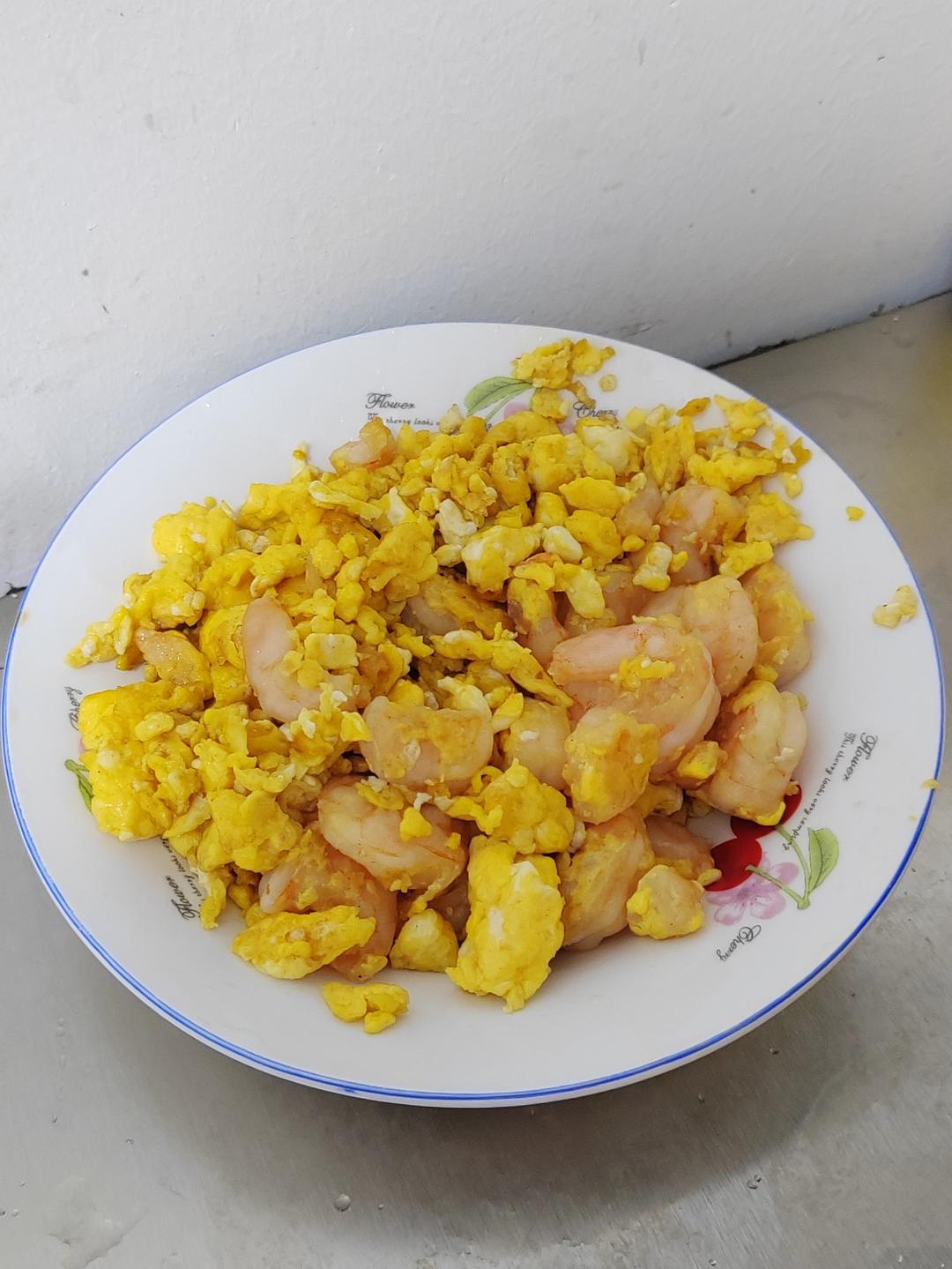 虾仁滑炒鸡蛋