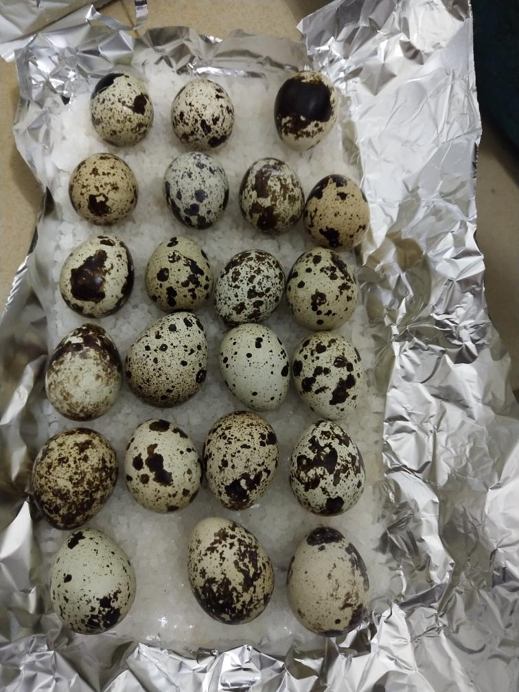 烤箱版盐焗鹌鹑蛋