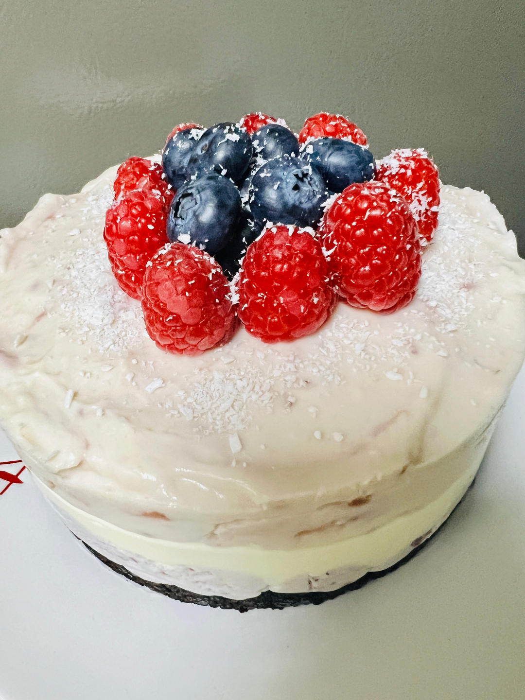 ⛱夏日免烤甜品🍓🫐高颜值莓果芝士蛋糕