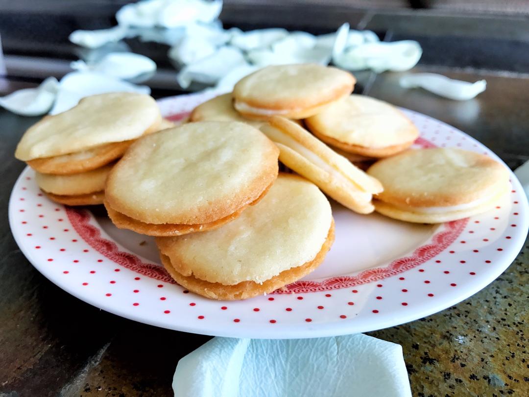 抹茶，白巧双味恋人饼干