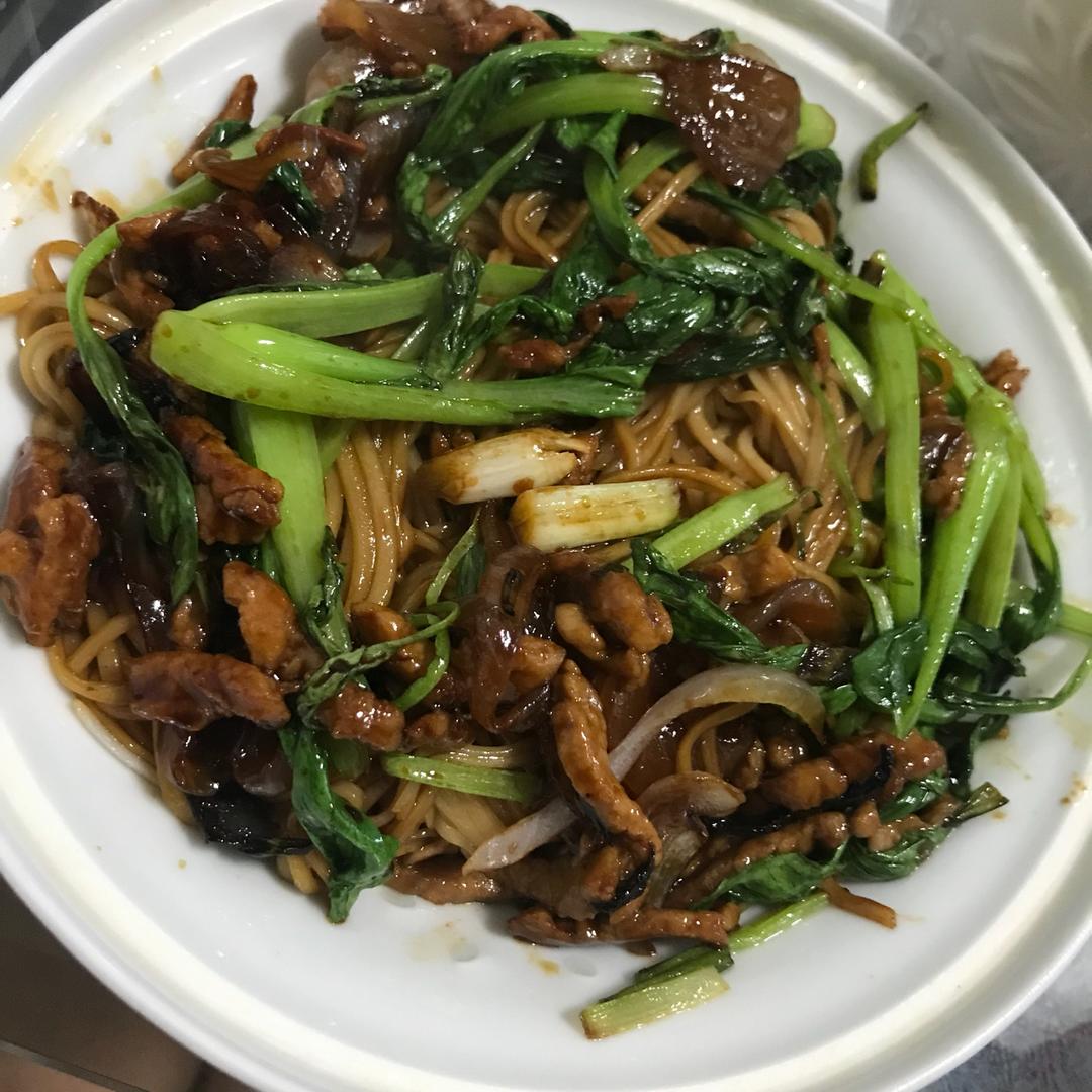 秘制酱油炒面