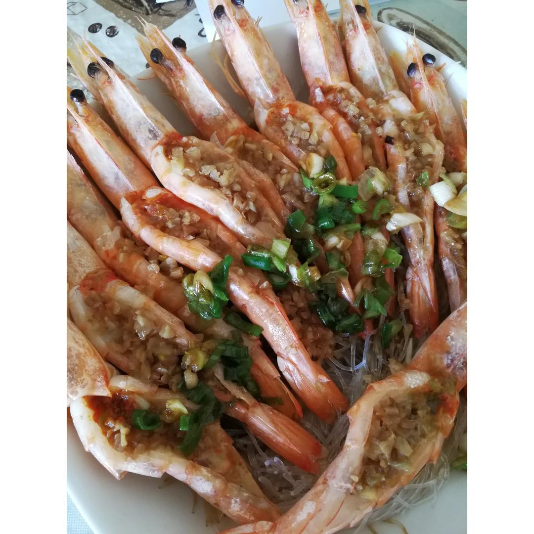 蒜蓉粉丝蒸虾