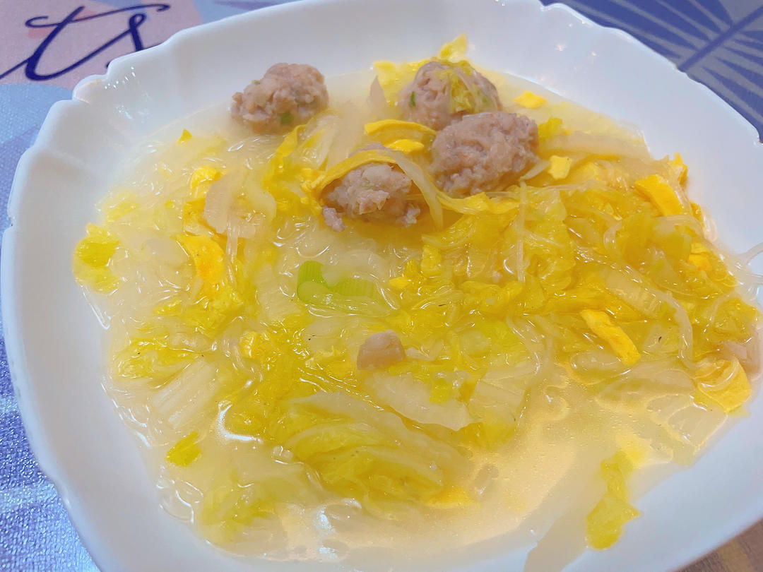 白菜丸子砂锅