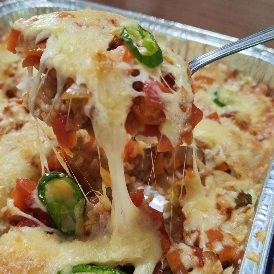 番茄鸡肉浓情焗饭【两人份】