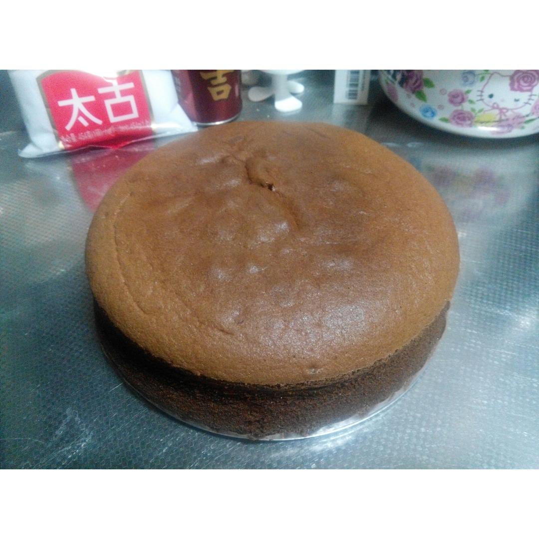 巧克力戚风
