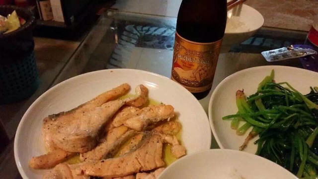 煎三文鱼