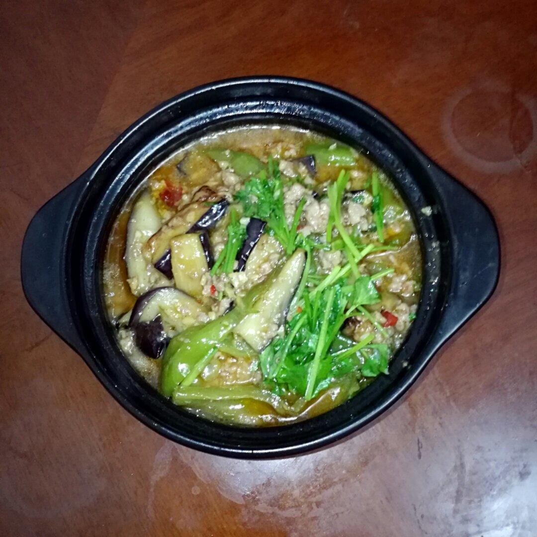 鱼香茄子煲